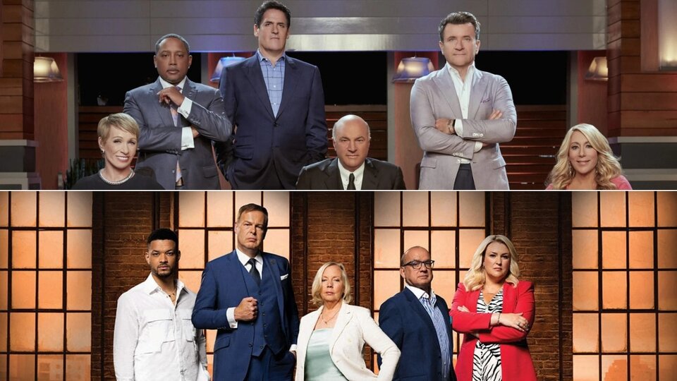 The investors panel, Shark Tank vs Dragons Den