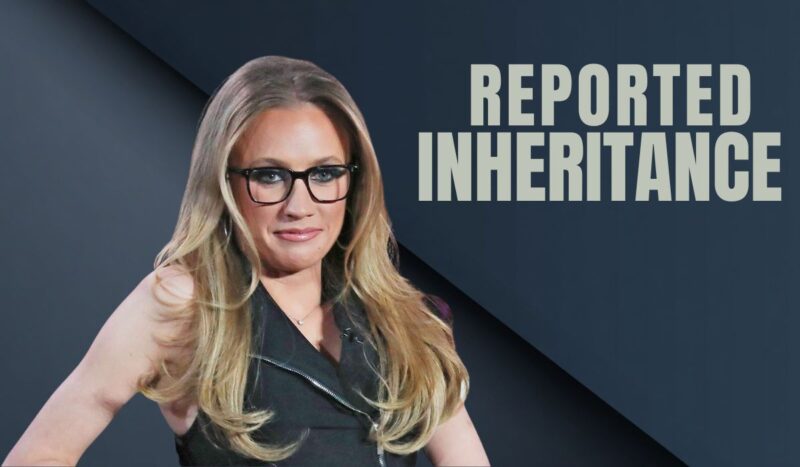 Kat Timpf wearing glasses and black shirt
