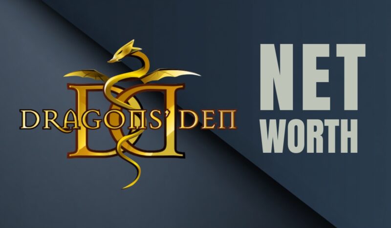 Gold Dragons' Den logo next to the words NET WORTH